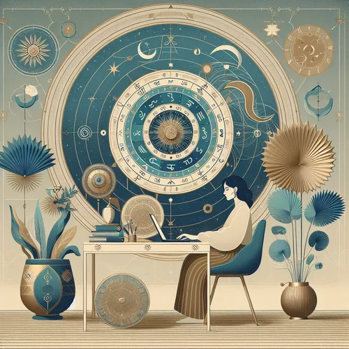 DashaClub - Serene setting suggesting personalized astrological guidance.
