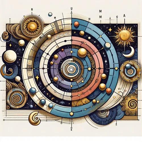 Vimshottari Dasha timeline showing planetary periods in Vedic astrology